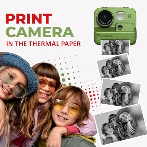 Instant camera print - 1080P Video 10X Zoom