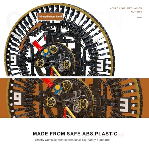 Clock Building Set (FTDE-10160-0422) - 3675 Pieces App Controlled