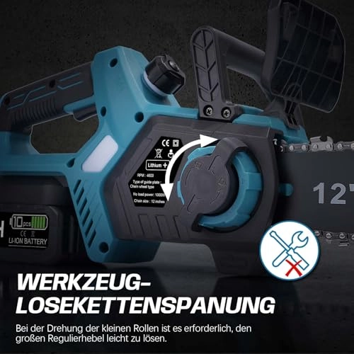 Battery Chainsaw - 1000W