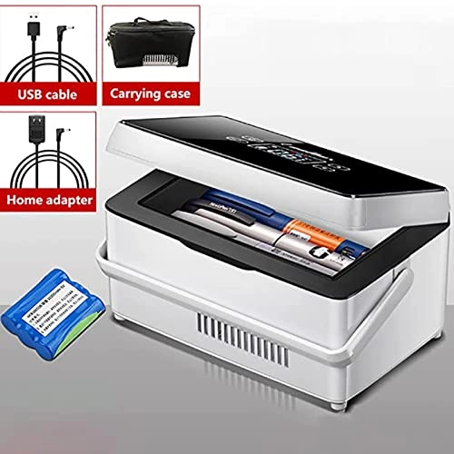Insulin Cooler - Portable 2-8 Degrees 10200mAH