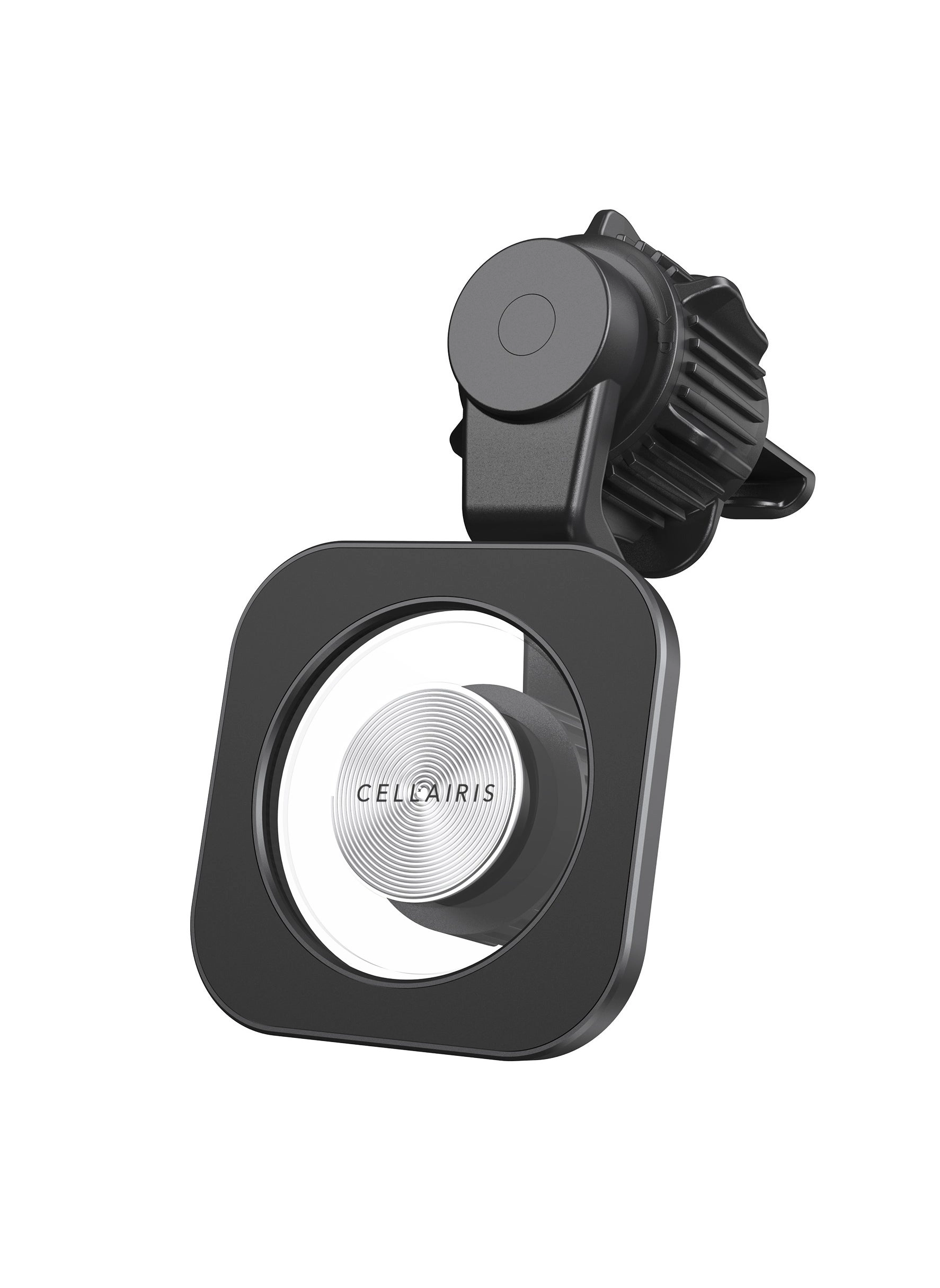 Mini MAG Strong Magnetic Car Holder - Aluminum Alloy + PC + Silicone with MagSafe for iPhone 15 Pro Max/15 Pro/15 Plus/15/14/13/12/11/X/XS