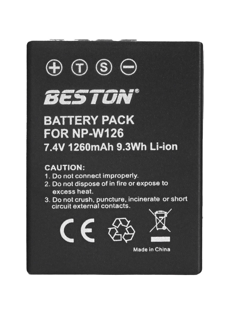 Litchi Ventures NP-W126 - Battery For Fuji Cameras