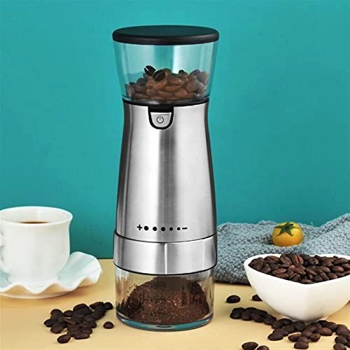 Electric Grinder - Stainless Steel 5 levels USB Charging