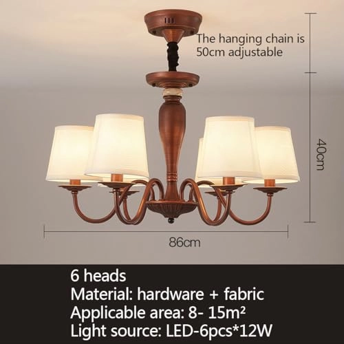 Ball Bubble Light Fixture - 6 head E27