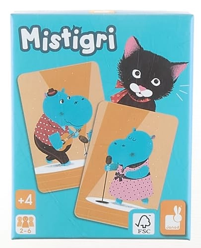 Matching Mistigri Game - 4+ 33 pieces