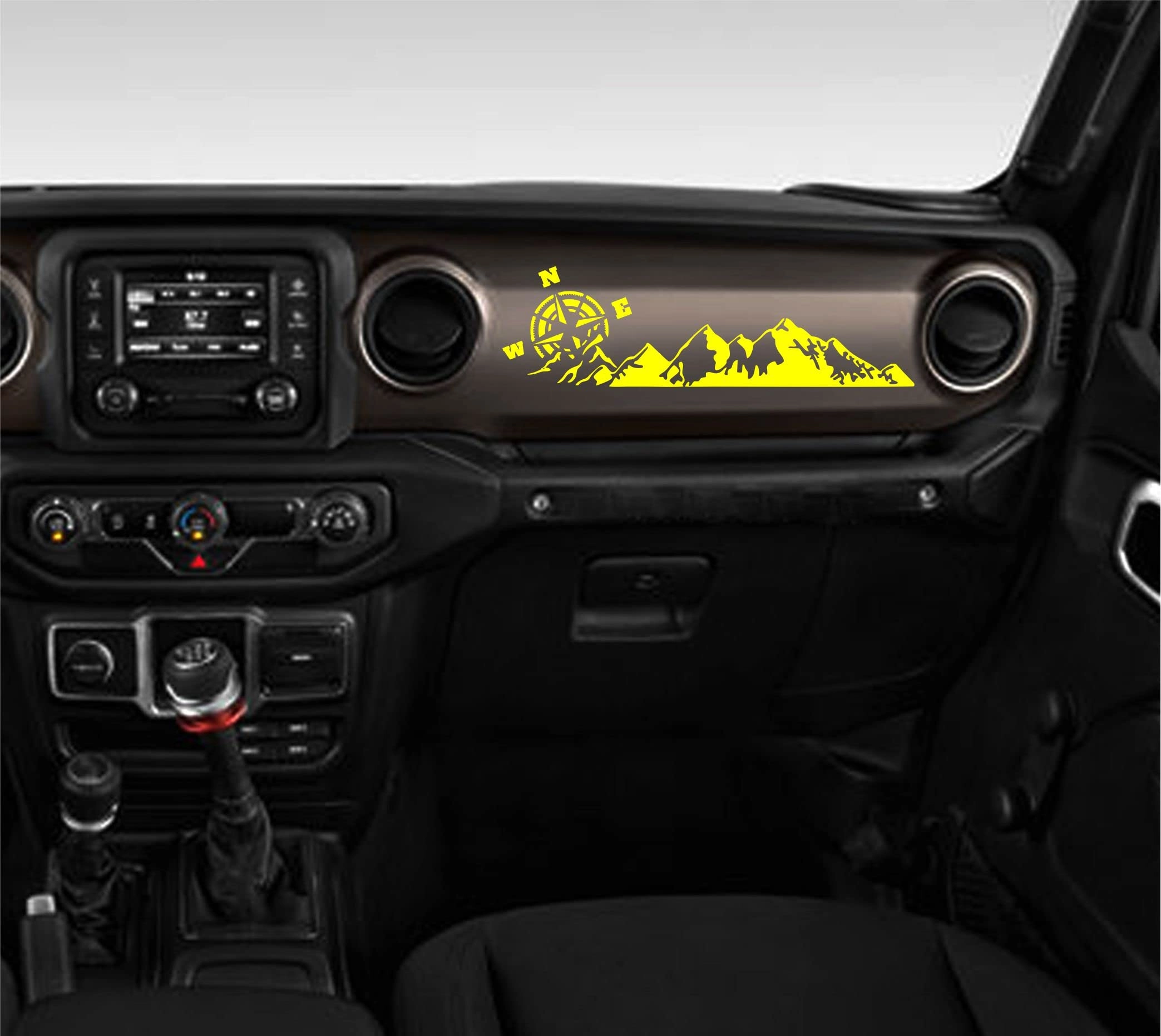 vvwv Car Dashboard Stickers