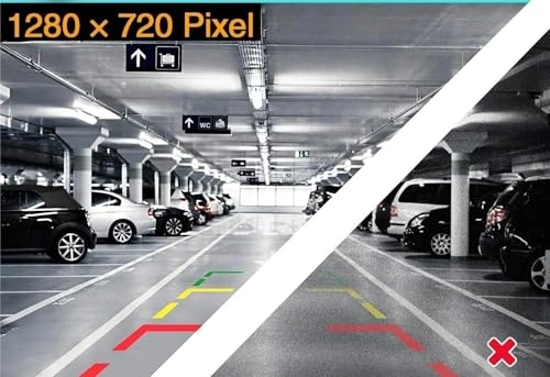 Car Backup Camera - Night vision 6M video cable 720x540