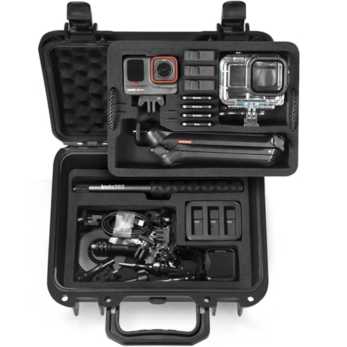 Waterproof Hard Case - 27.43 x 10.92 x 22.35 cm Insta360 Ace Pro 2/Insta360 Ace Pro/Insta360 Ace