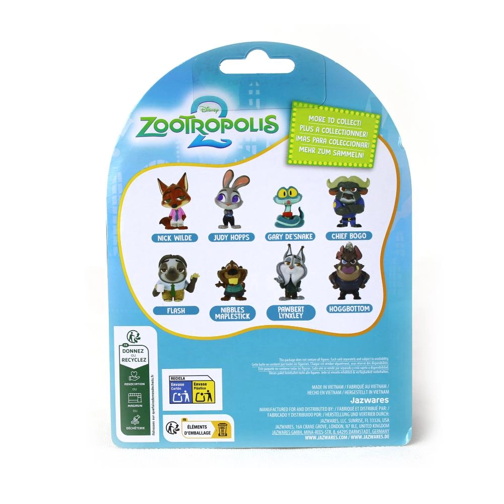 Zootropolis 2 - Gary De Snake + Mystery Figure (527-ZOTP0059_ZOTP0049) 2 pcs