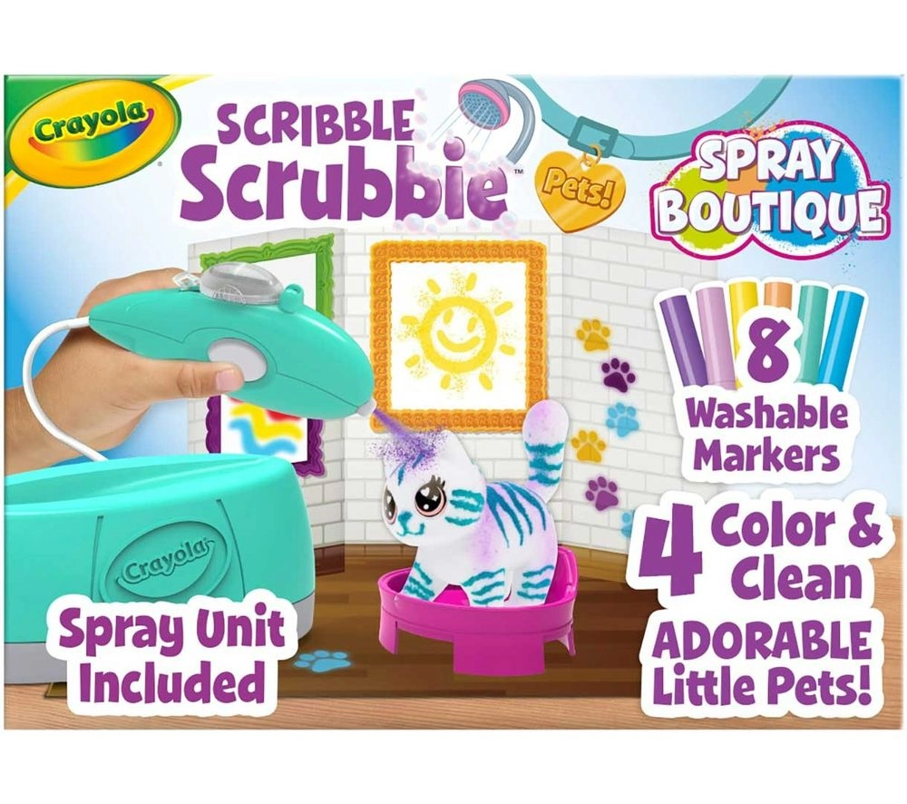 Scribble Scrubbie Pets - 4 piece(s)