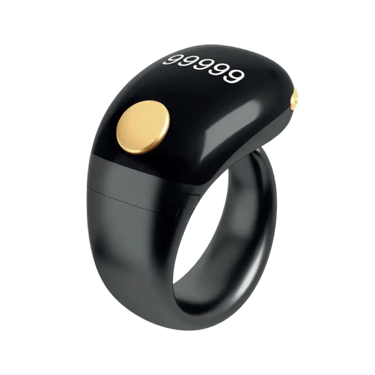 China Digital Tasbih Counter Ring - Rechargeable OLED Finger Ring
