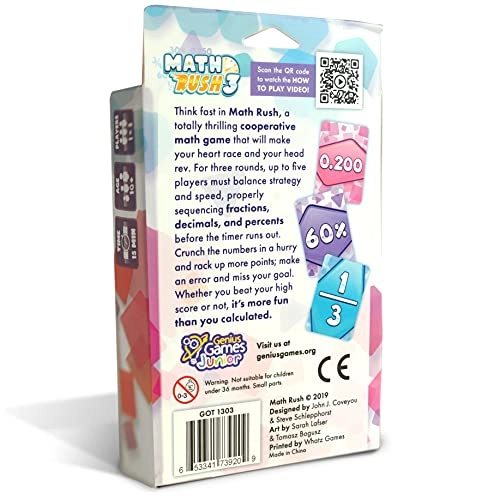 Math Rush 3 - Fractions, Decimals & Percentages