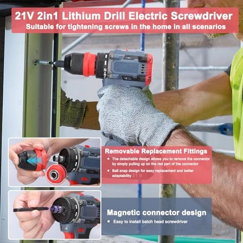 Electric Screwdriver - 1300 Milliamp Hours