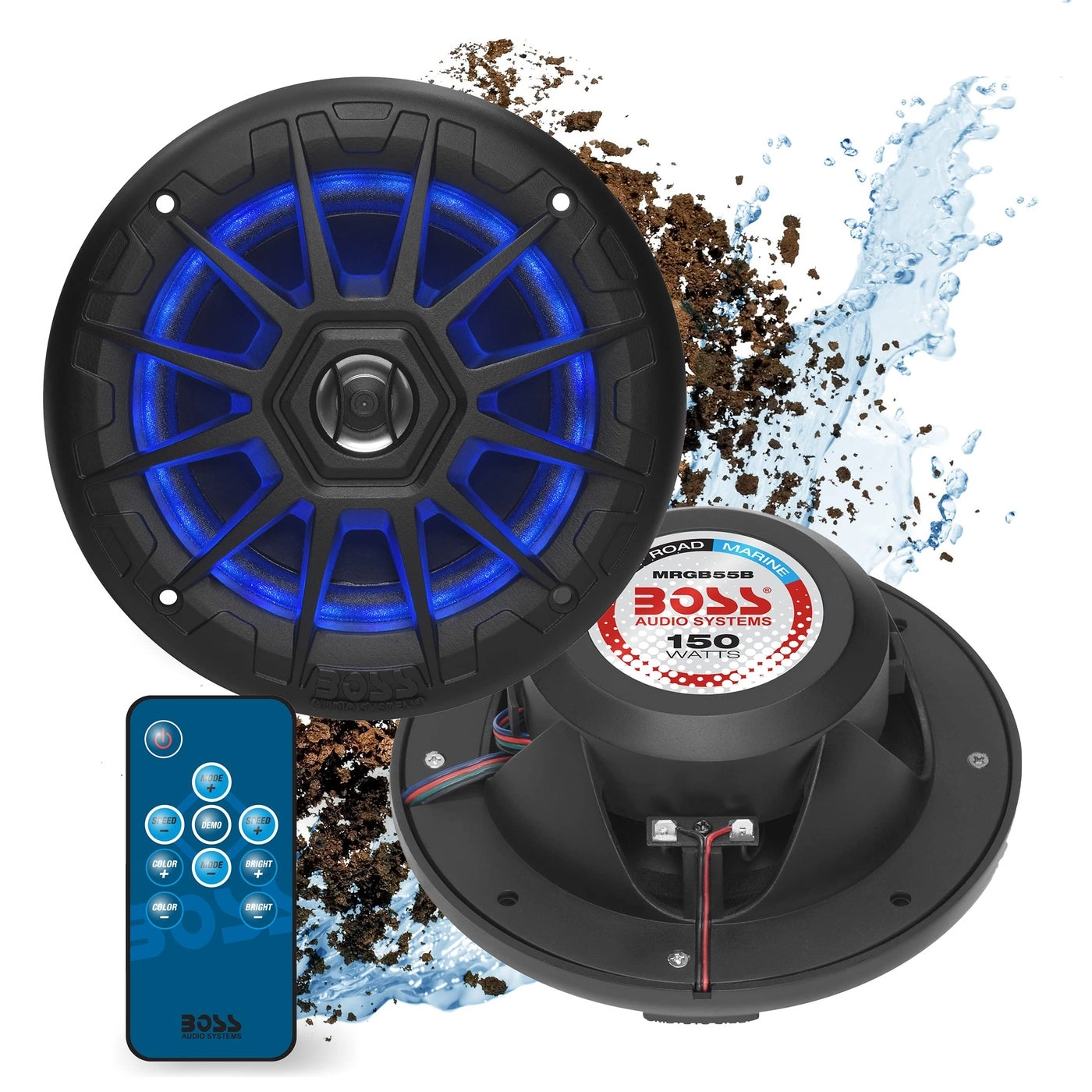 Boss Audio Systems MRGB55B - 5.25 Inch 75 Watts