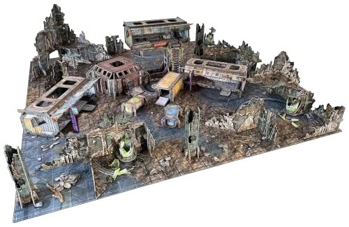 Modular Tabletop 3D Gaming Sci-Fi Terrain - 179 pieces 28mm-35mm Starfinder Warhammer 40,000 Stargrave Deadzone Aliens Star Wars