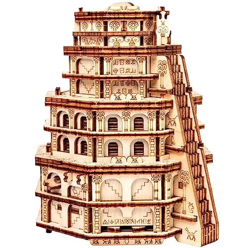 Quest Tower Wooden Puzzle - 171 pcs