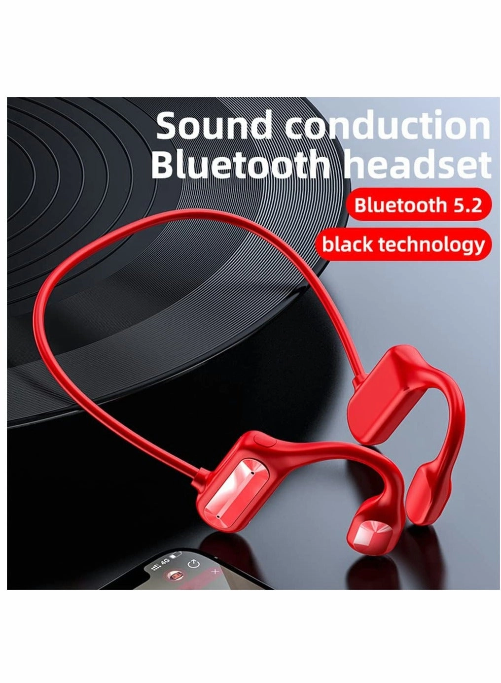 Open Ear Clip Headphones Wireless Headphone