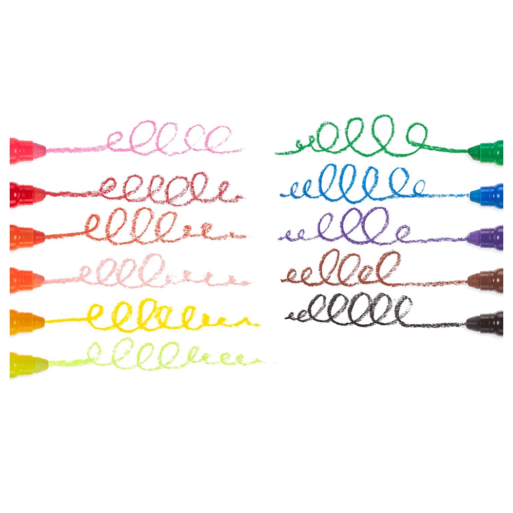 Rainy Dayz Gel Crayons - 12 piece(s)