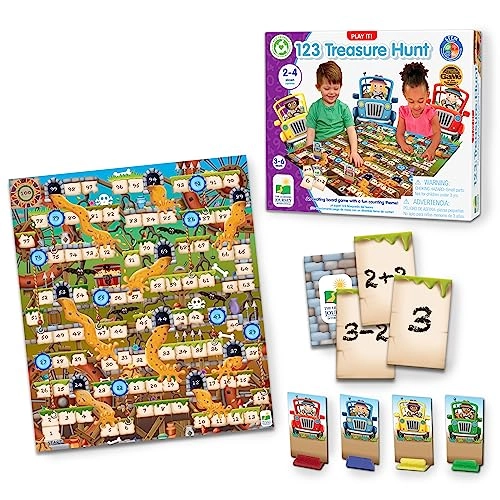 123 Treasure Hunt - 3+ 1 pieces