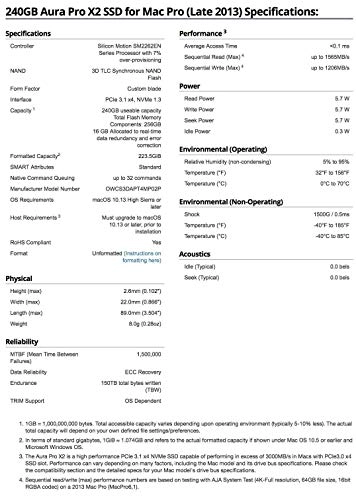 Aura Pro X2 - 240GB 2.5-inch