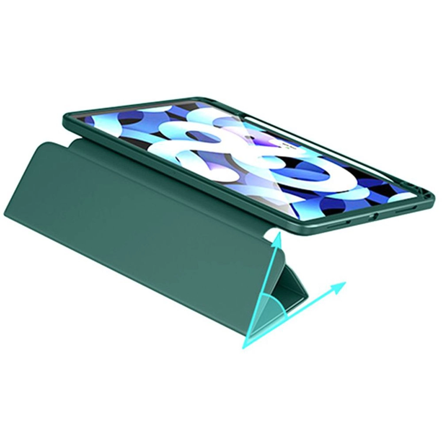 Tri-fold Folio Case with Pencil Holder for iPad Pro 12.9-inch