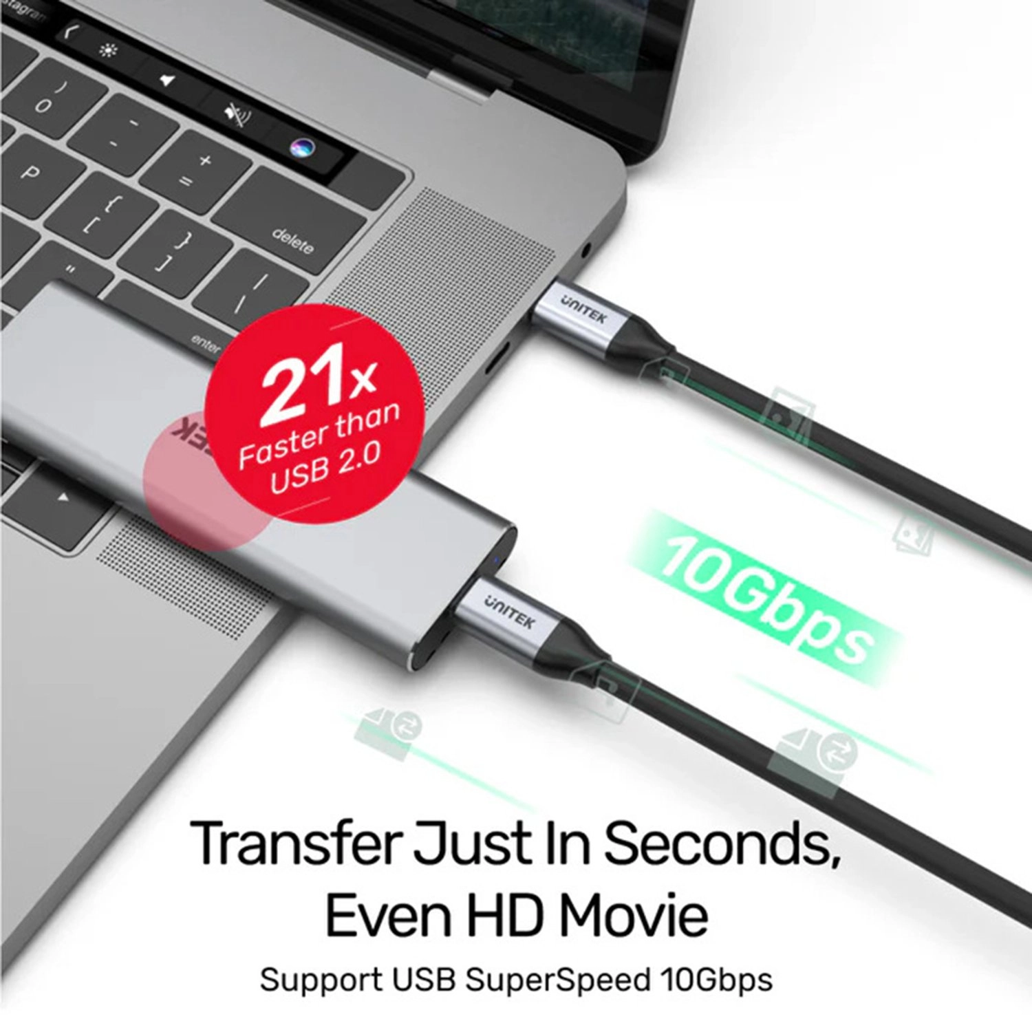 Type-C to Type-C Cable 100W USB-C 1m