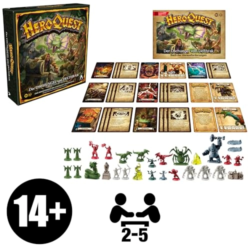 HeroQuest: The Jungle of Delthrak Adventure Pack (German)