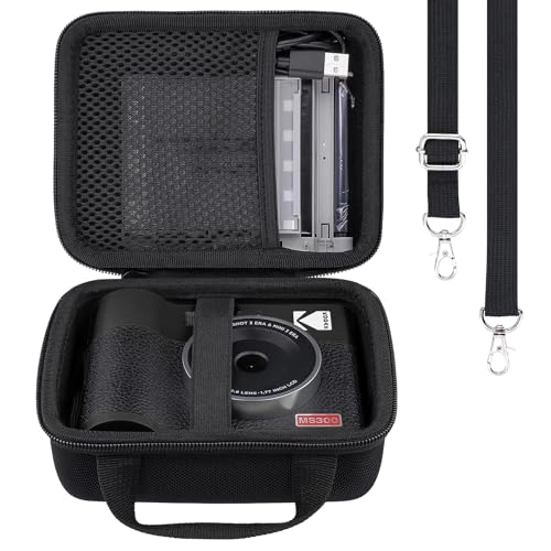 Hard Travel Case Replacement for KODAK Mini Shot 3 ERA / Mini Shot 3 Retro 4PASS 2-in-1 Instant Camera and Photo Printer - 16.99 x 13.39 x 8.69 cm KODAK Mini Shot 3 Retro 4PASS 2-in-1