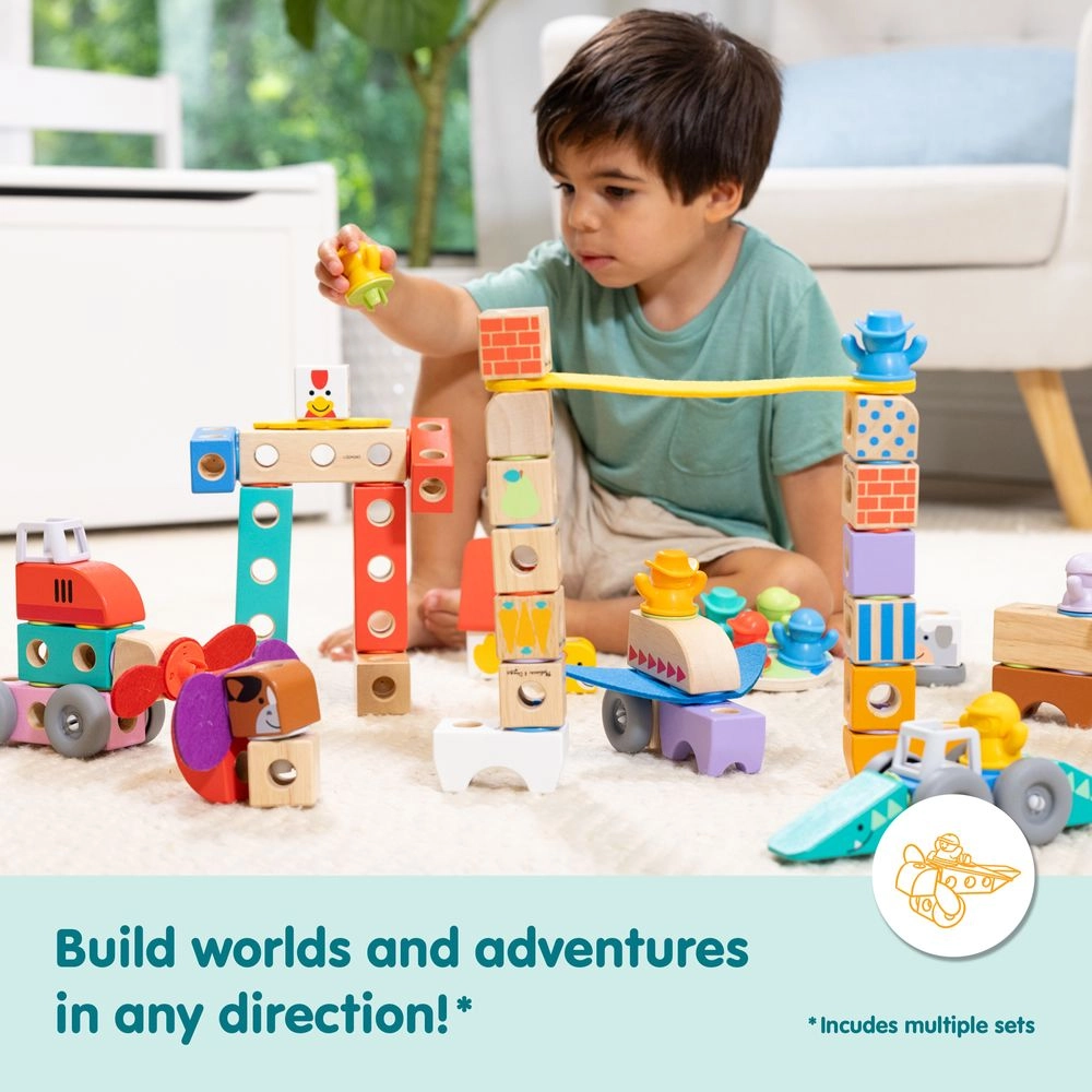 Blockables Farm Playset - 56 pcs