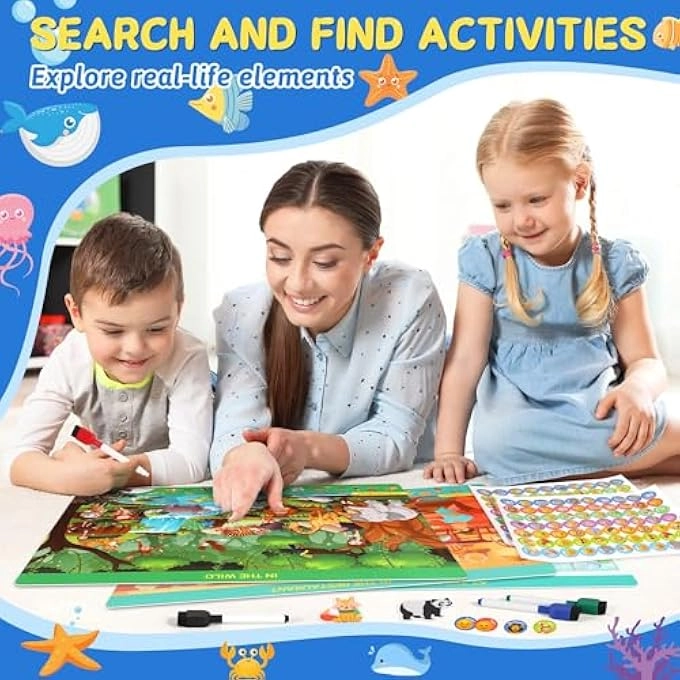 ARTS AND CRAFTS MAT BOOKS - 12 THEMES Preschool