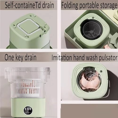Mini Foldable Washing Machine