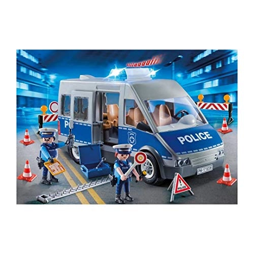 Policemen with Van - 3 pcs