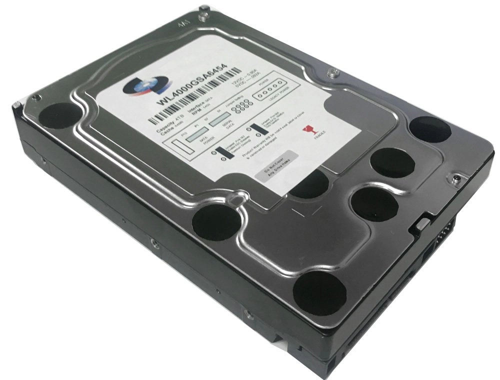 GoHardDrive WL 3.5" 5400rpm 64MB SATA 6Gb/s (WD4000GSA6454-P) - 4TB
