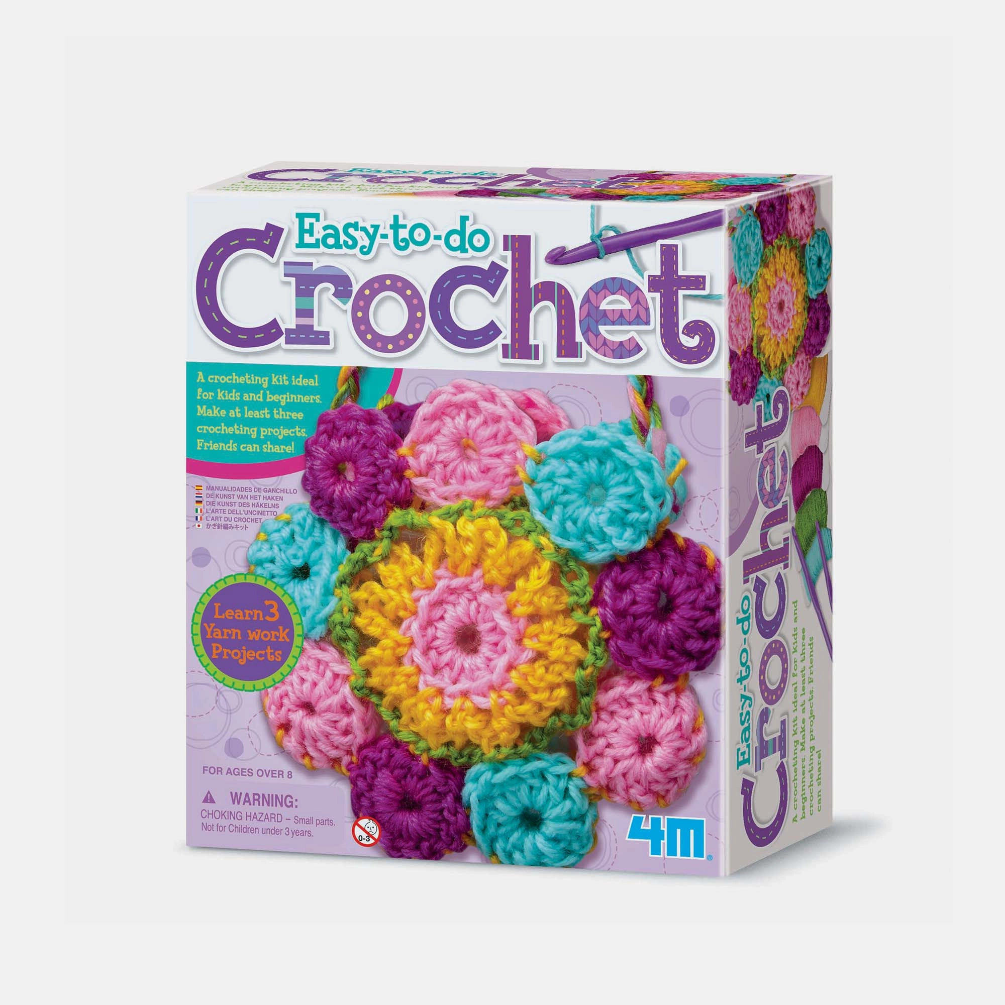 4M Easy-To-Do Crochet Art Kit - 9 piece(s)