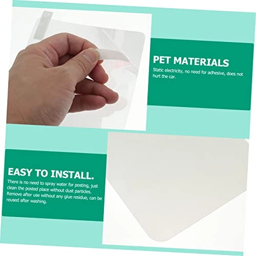 Head-up Display Windscreen Film - 2 Pack No Adhesive Needed