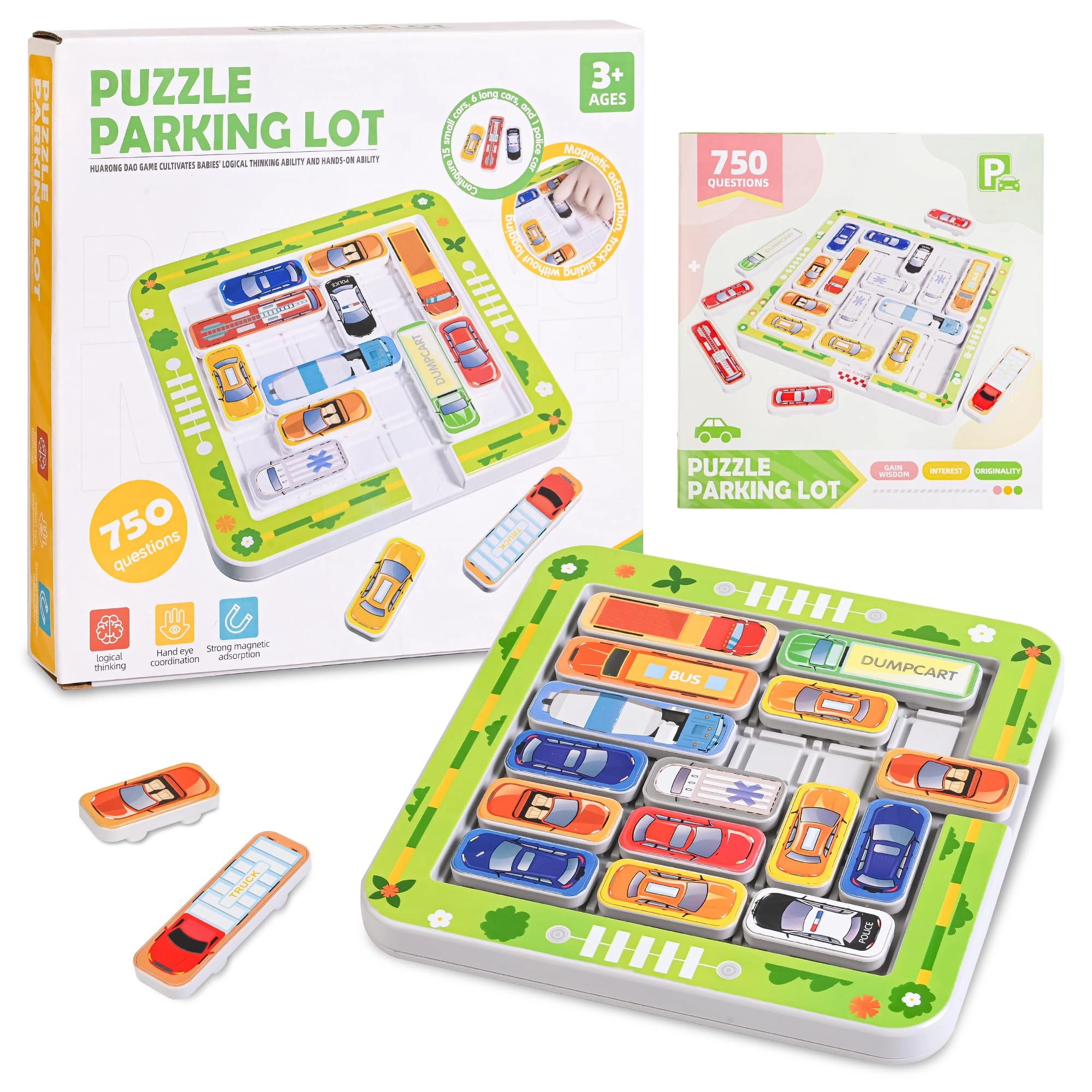 YIQUHUI Parking Puzzle (750Magnetic) - 1 pcs