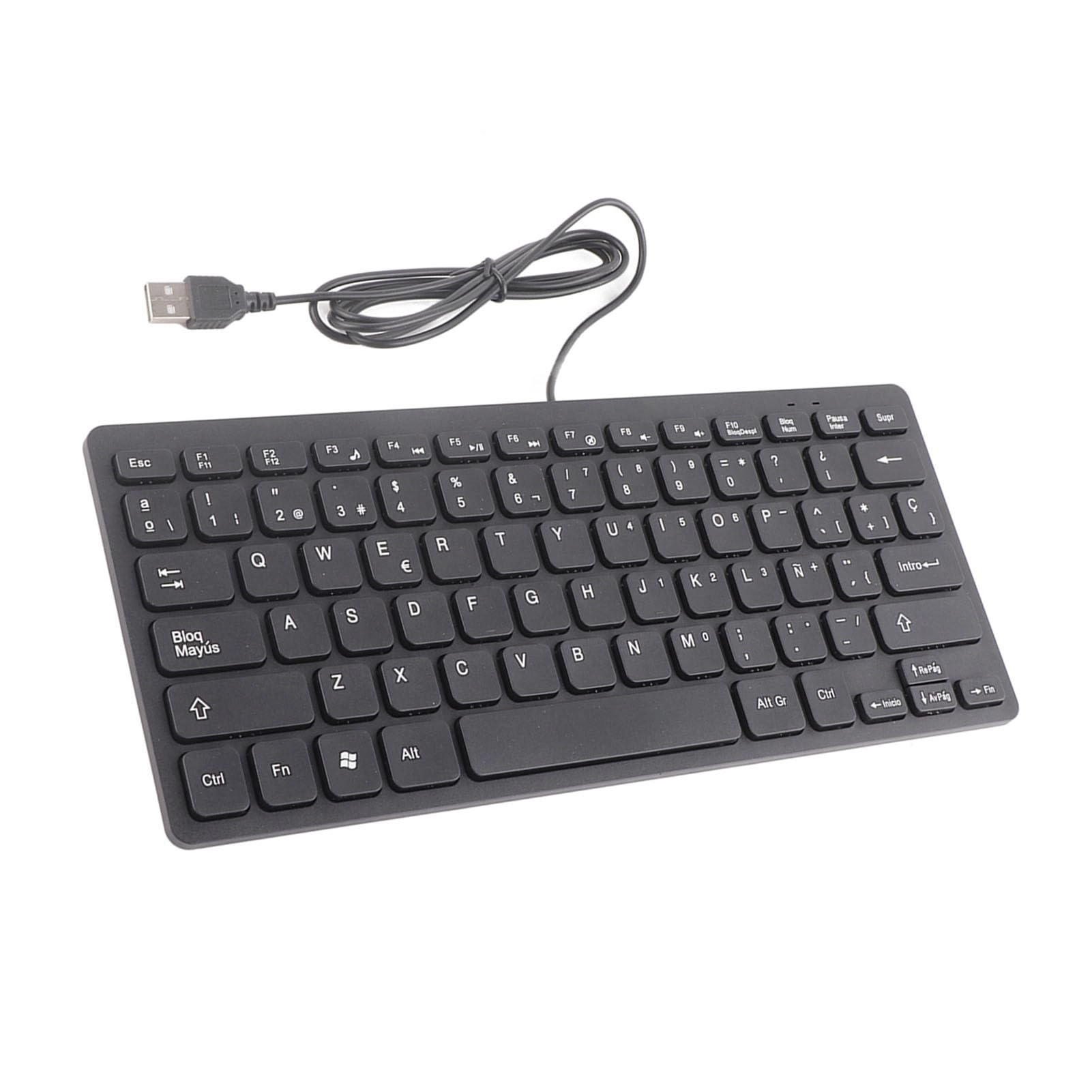 Leftwei 78 Keys USB Wired Keyboard - Wired