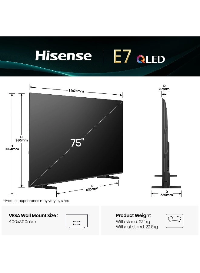 75E7Q - 75 inch