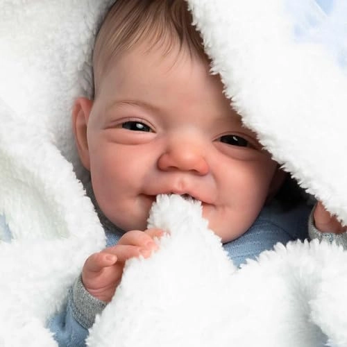 Reborn Doll - 48 cm Full-body silicone Male Ages 3+