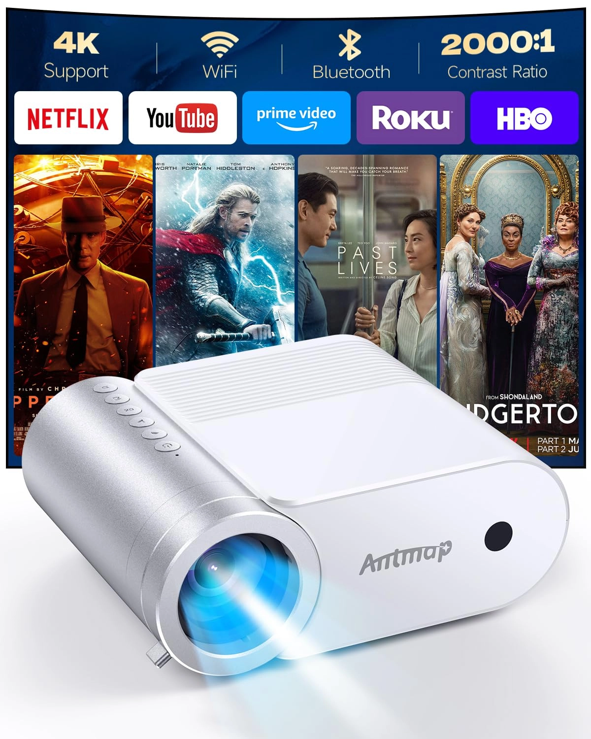 antmap VF320 200 ANSI Lumens 1280 x 720
