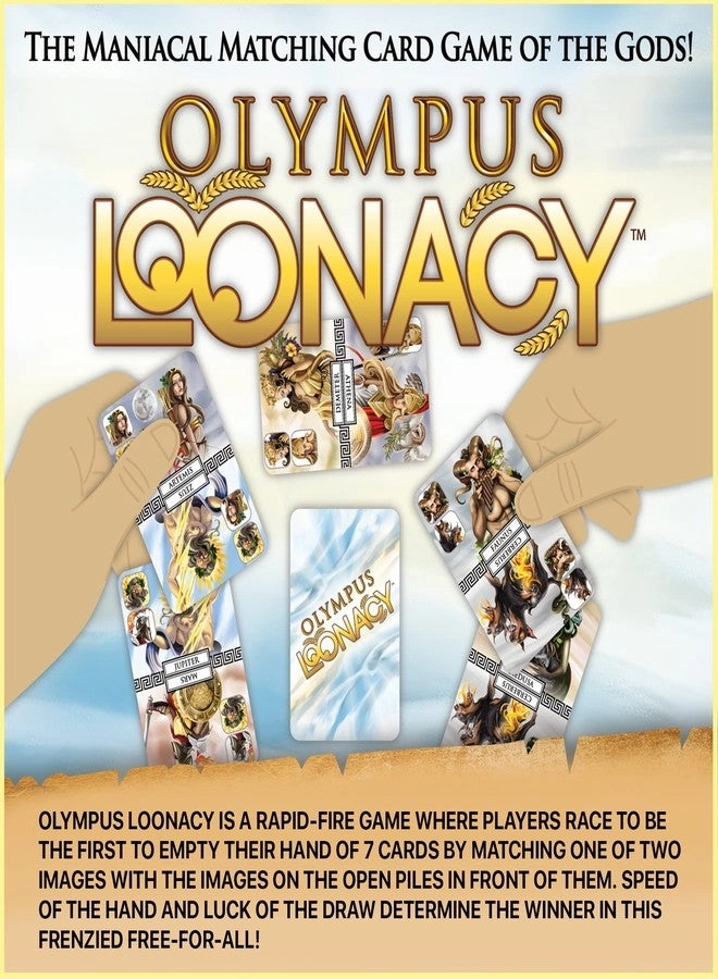 Olympus Loonacy: Mythological Match with Gods and Goddesses - Card Game
