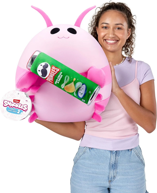 Snackles Series 2 30 cm Plush Shrimp & Pringles