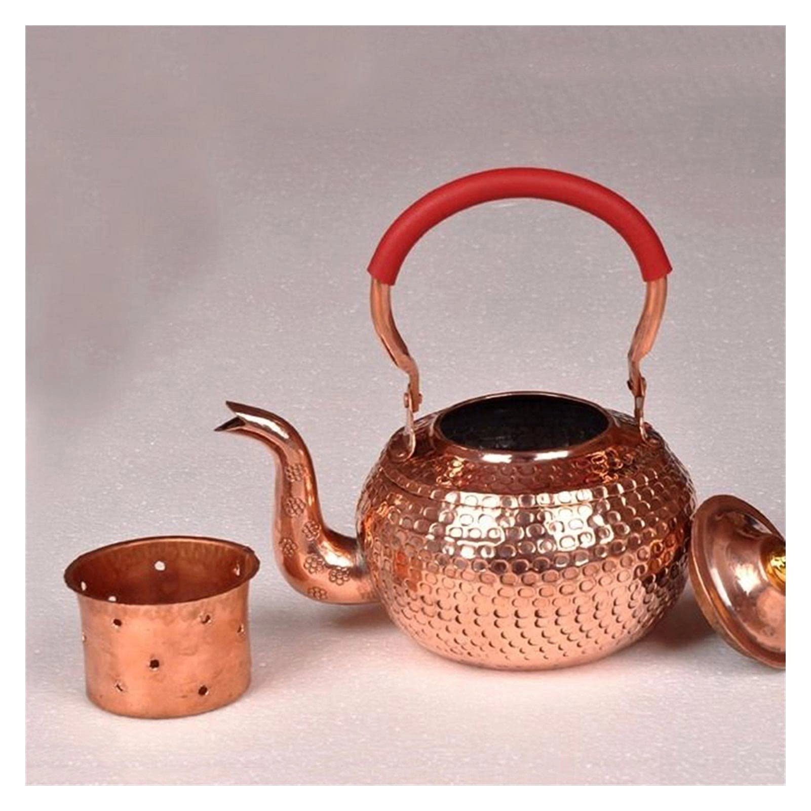 Teapot - Red copper 600ML