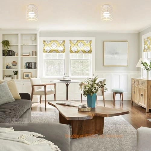 Metal Cage Pendant Light - E27 16 cm