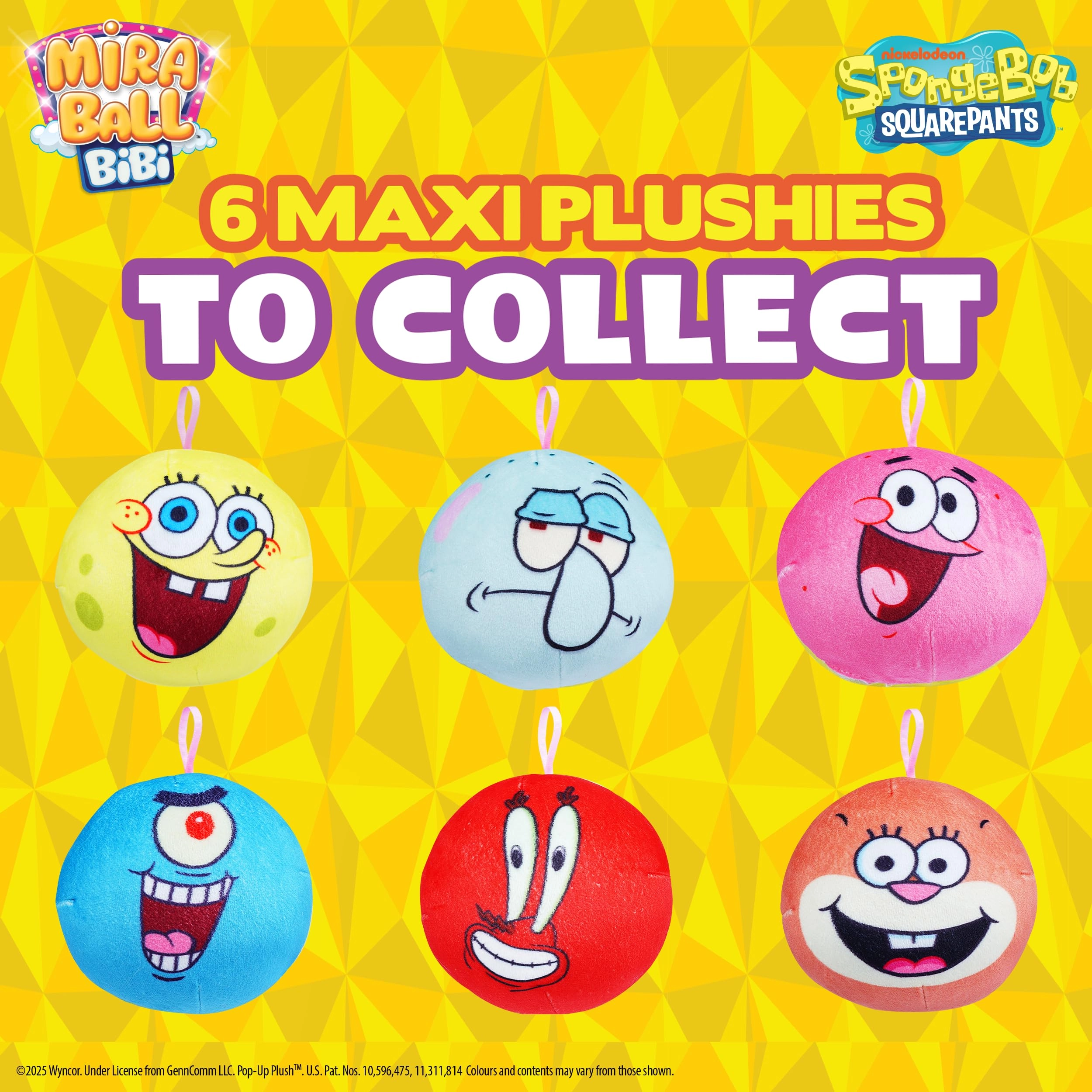 SpongeBob Bibi 9.5 cm Memory Foam