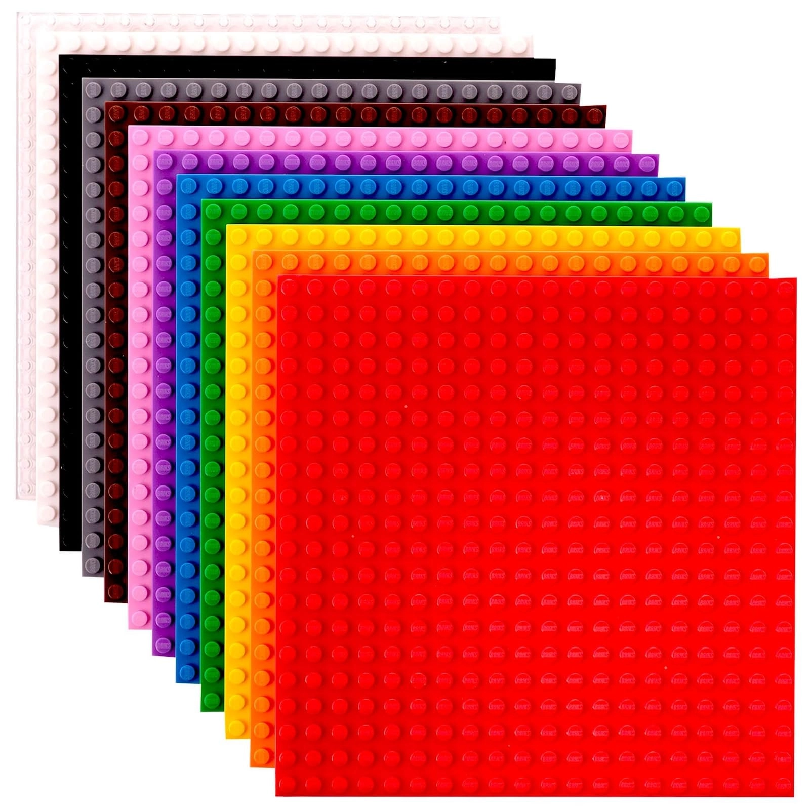 Stackable Baseplates - 12 pcs