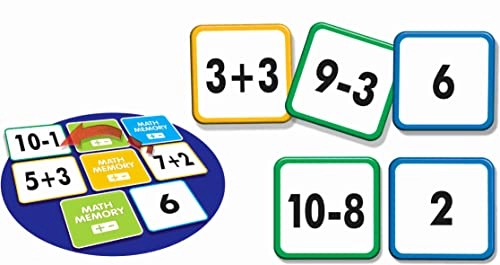 Math Memory - Addition and Subtraction - 4 & up 60 pieces