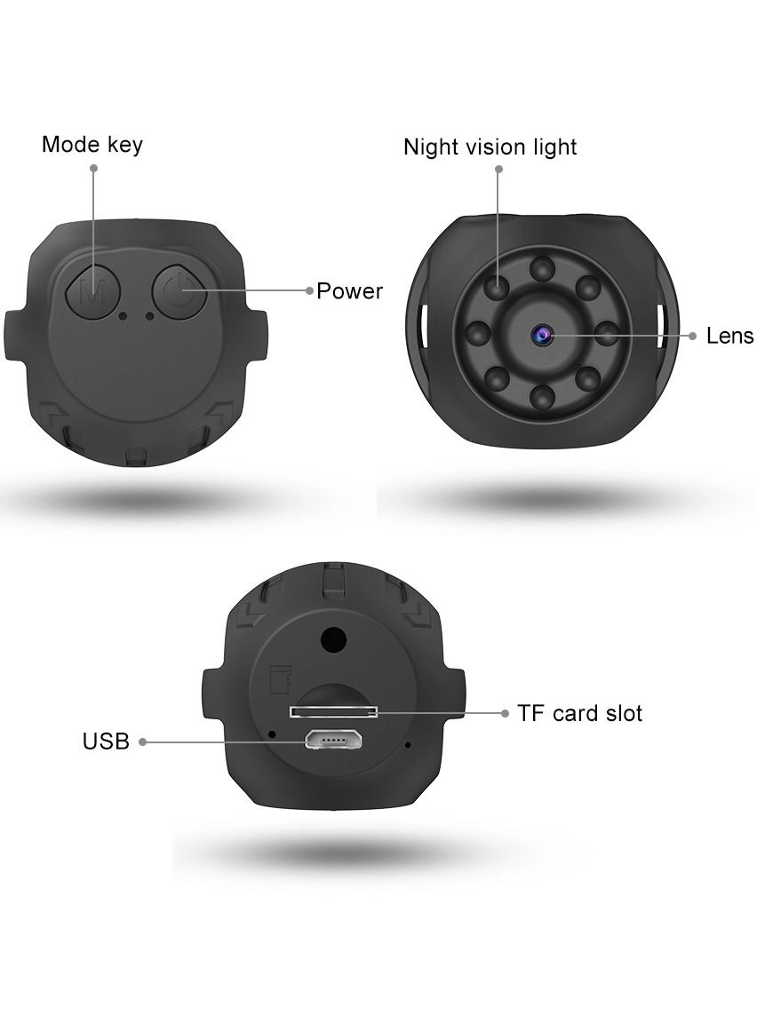 Wireless WiFi Mini Camera 1080P