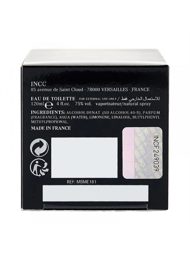 Silver Men Eau de Toilette - 120ml