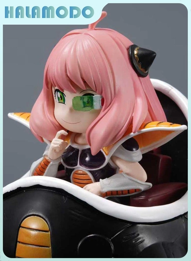 Anya and Frieza - Spy x Family Dual-Head Interchangeable Figure (15.5 cm) (QQ0692)